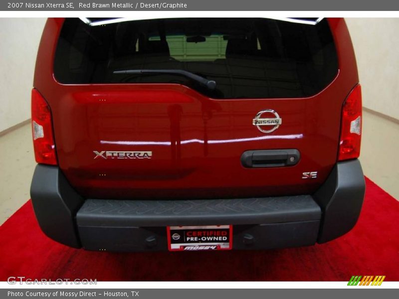 Red Brawn Metallic / Desert/Graphite 2007 Nissan Xterra SE