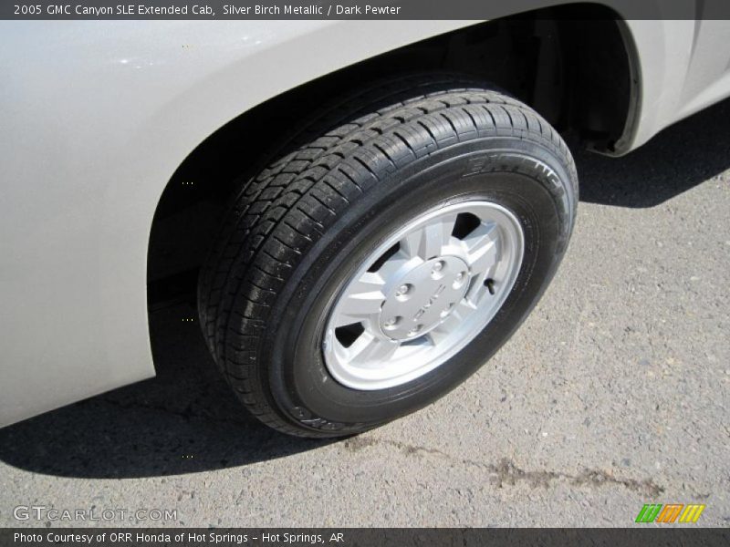 Silver Birch Metallic / Dark Pewter 2005 GMC Canyon SLE Extended Cab