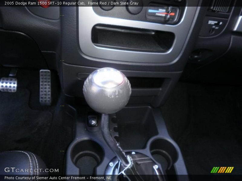 Flame Red / Dark Slate Gray 2005 Dodge Ram 1500 SRT-10 Regular Cab