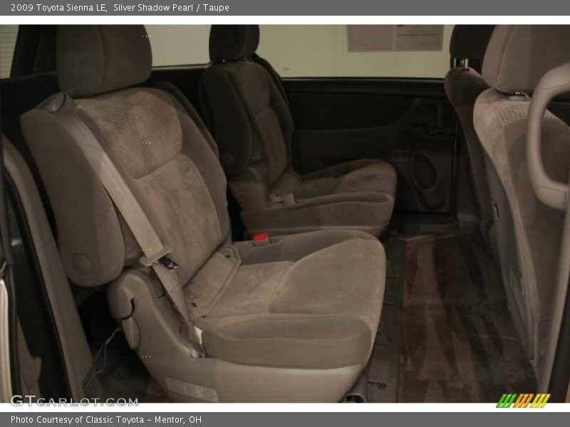 Silver Shadow Pearl / Taupe 2009 Toyota Sienna LE