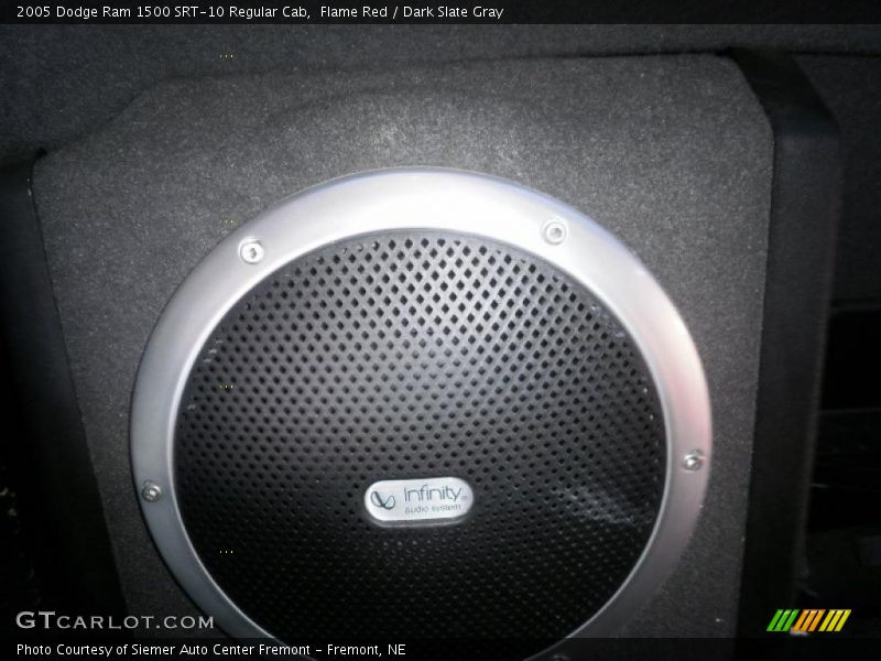 Flame Red / Dark Slate Gray 2005 Dodge Ram 1500 SRT-10 Regular Cab