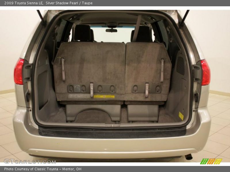 Silver Shadow Pearl / Taupe 2009 Toyota Sienna LE