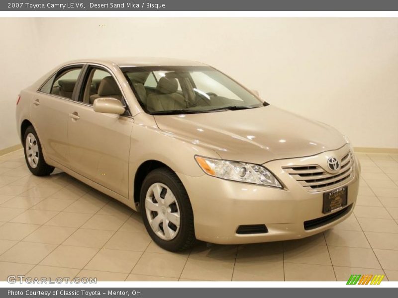 Desert Sand Mica / Bisque 2007 Toyota Camry LE V6