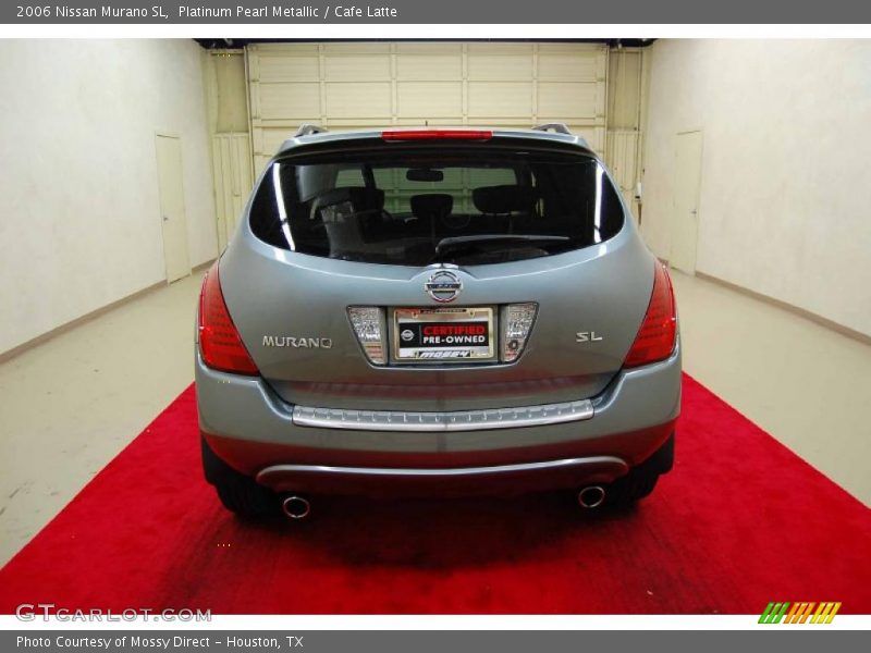 Platinum Pearl Metallic / Cafe Latte 2006 Nissan Murano SL