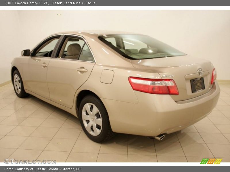 Desert Sand Mica / Bisque 2007 Toyota Camry LE V6