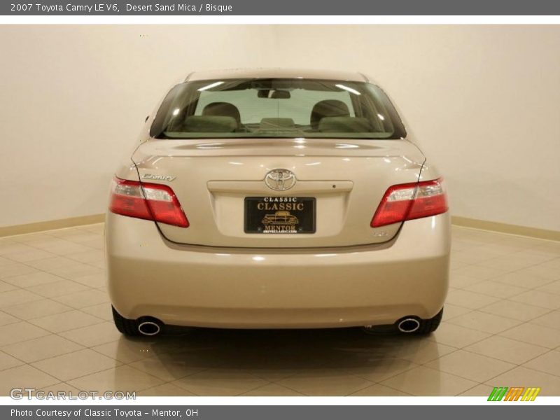 Desert Sand Mica / Bisque 2007 Toyota Camry LE V6