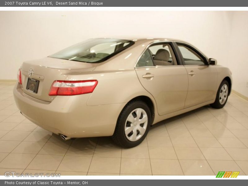 Desert Sand Mica / Bisque 2007 Toyota Camry LE V6