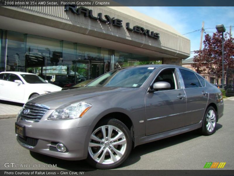 Platinum Graphite / Graphite 2008 Infiniti M 35x AWD Sedan