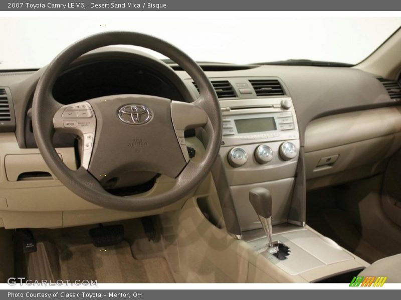 Desert Sand Mica / Bisque 2007 Toyota Camry LE V6