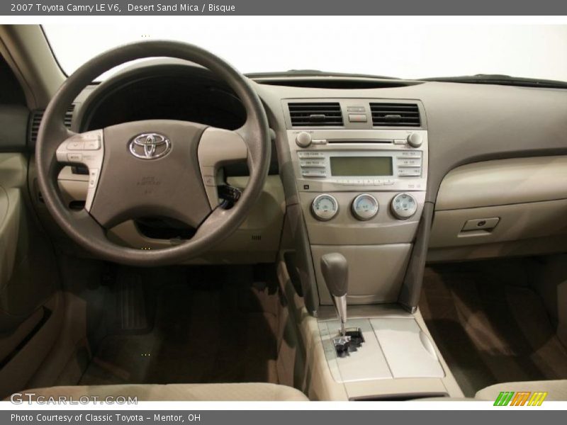 Desert Sand Mica / Bisque 2007 Toyota Camry LE V6