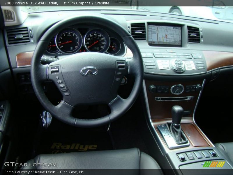 Platinum Graphite / Graphite 2008 Infiniti M 35x AWD Sedan