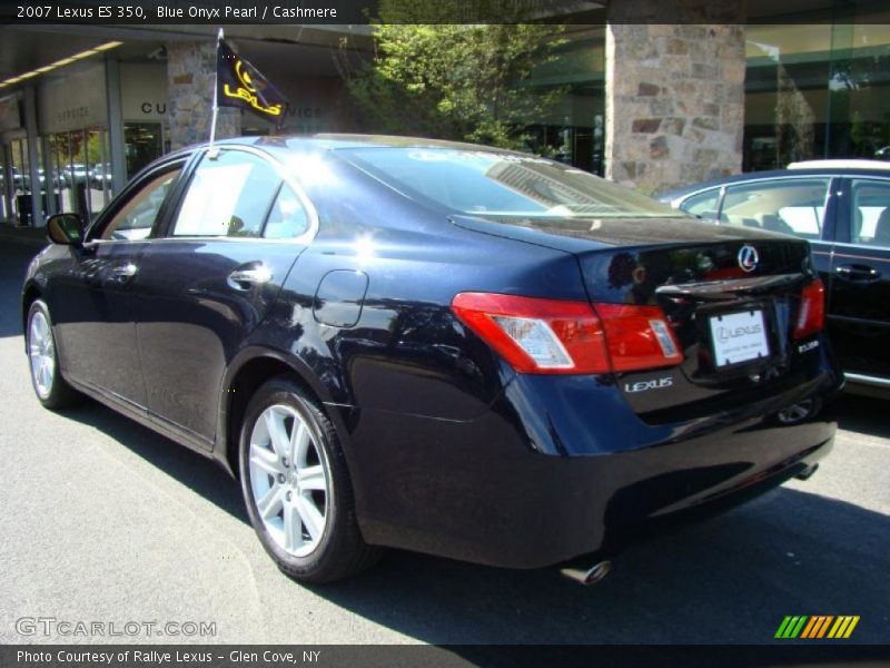 Blue Onyx Pearl / Cashmere 2007 Lexus ES 350