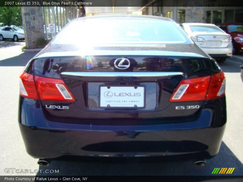 Blue Onyx Pearl / Cashmere 2007 Lexus ES 350