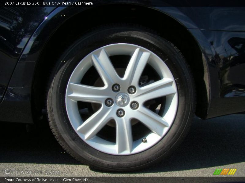 Blue Onyx Pearl / Cashmere 2007 Lexus ES 350