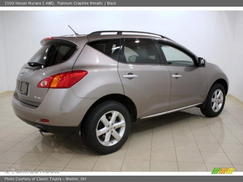 Platinum Graphite Metallic / Black 2009 Nissan Murano S AWD