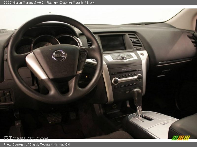 Platinum Graphite Metallic / Black 2009 Nissan Murano S AWD