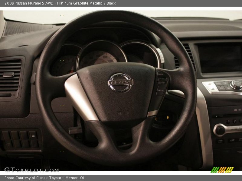Platinum Graphite Metallic / Black 2009 Nissan Murano S AWD