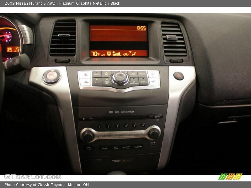 Platinum Graphite Metallic / Black 2009 Nissan Murano S AWD