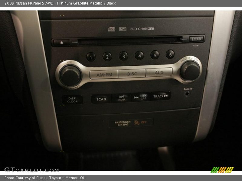 Platinum Graphite Metallic / Black 2009 Nissan Murano S AWD
