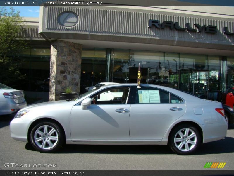 Tungsten Silver Metallic / Light Gray 2007 Lexus ES 350