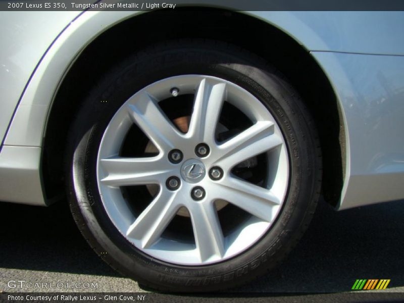 Tungsten Silver Metallic / Light Gray 2007 Lexus ES 350