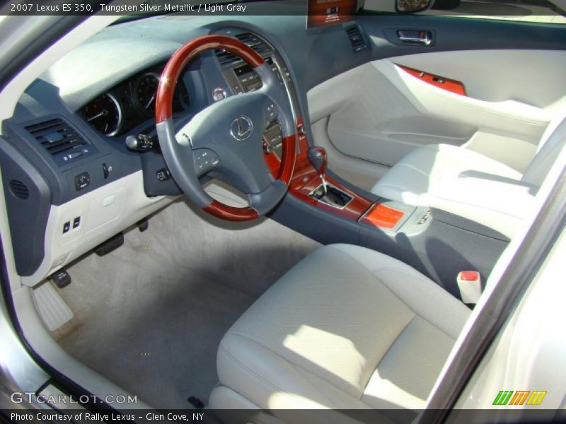 Tungsten Silver Metallic / Light Gray 2007 Lexus ES 350