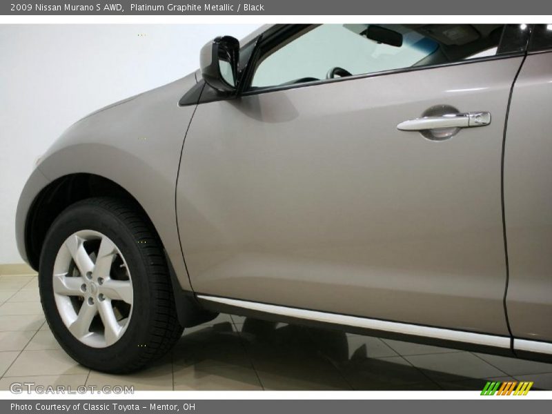 Platinum Graphite Metallic / Black 2009 Nissan Murano S AWD