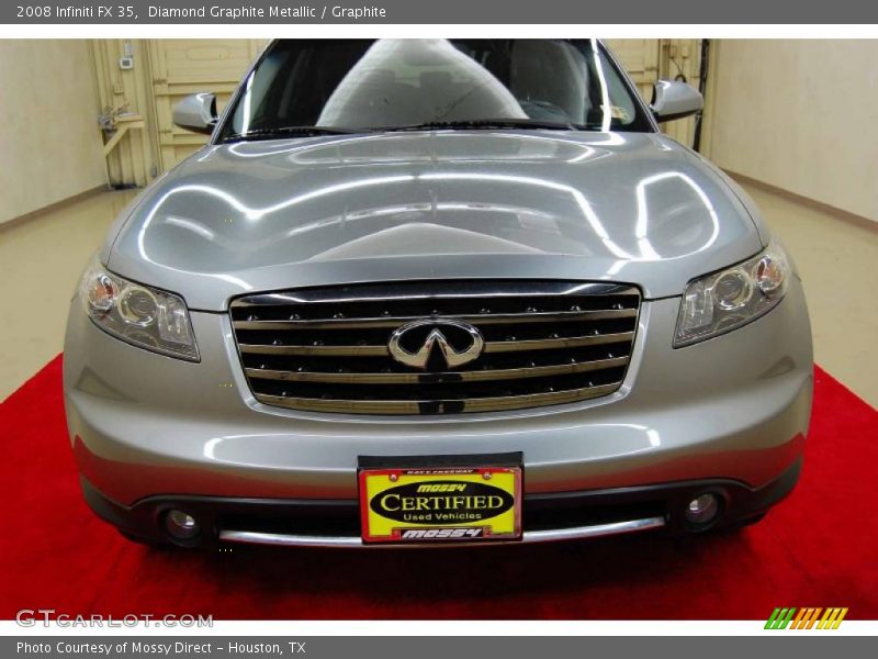 Diamond Graphite Metallic / Graphite 2008 Infiniti FX 35