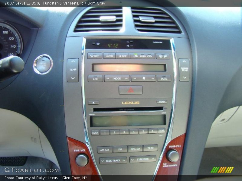 Tungsten Silver Metallic / Light Gray 2007 Lexus ES 350