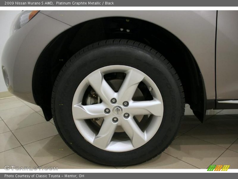 Platinum Graphite Metallic / Black 2009 Nissan Murano S AWD