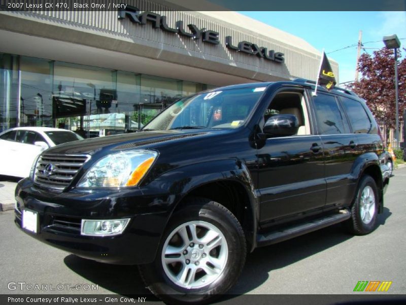 Black Onyx / Ivory 2007 Lexus GX 470