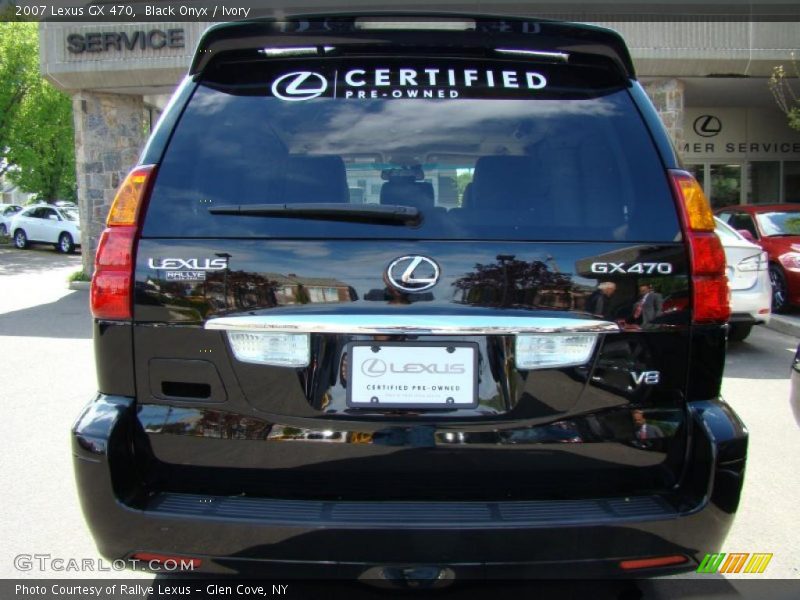 Black Onyx / Ivory 2007 Lexus GX 470