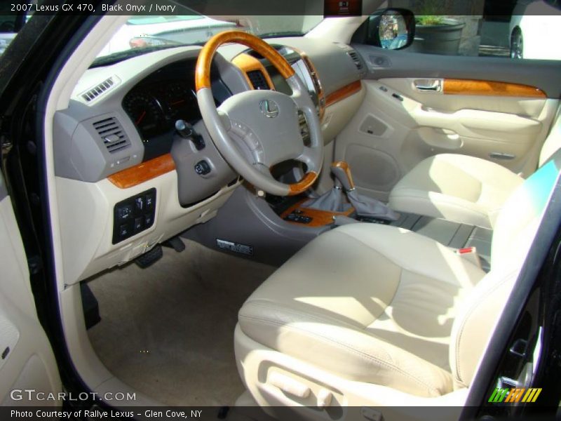 Black Onyx / Ivory 2007 Lexus GX 470