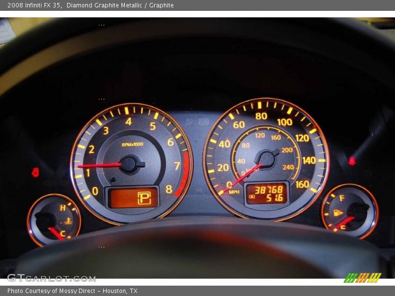 Diamond Graphite Metallic / Graphite 2008 Infiniti FX 35