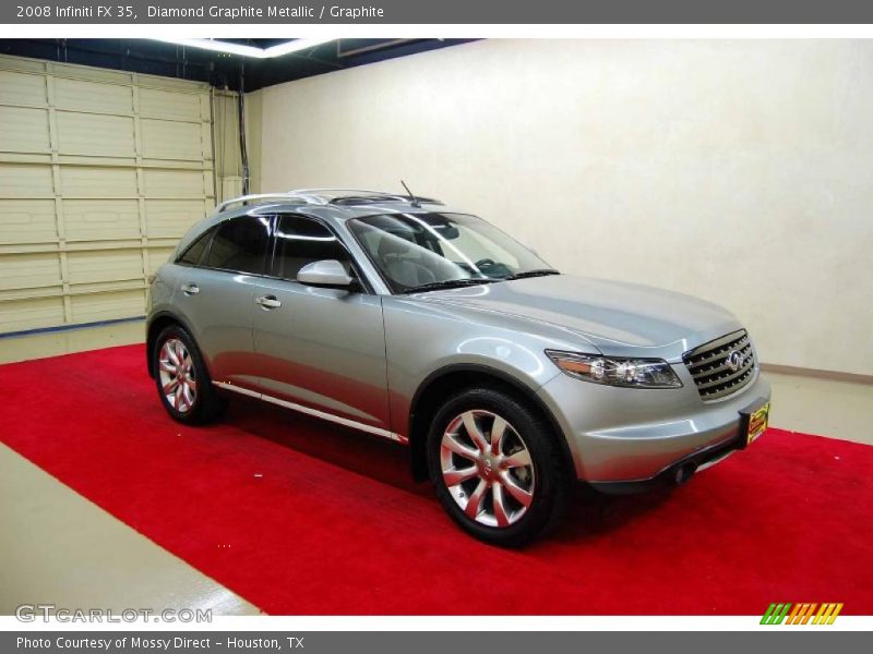 Diamond Graphite Metallic / Graphite 2008 Infiniti FX 35