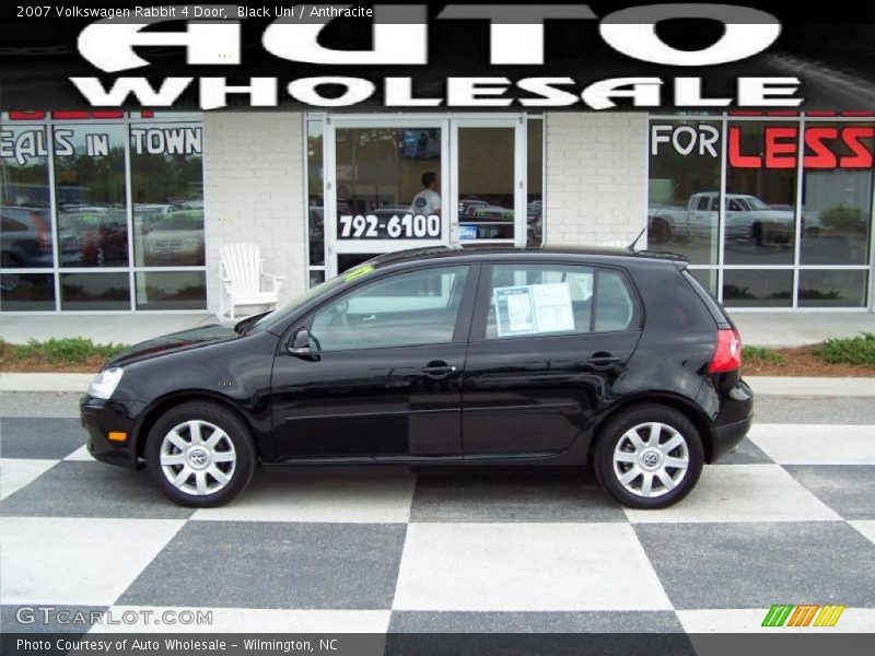 Black Uni / Anthracite 2007 Volkswagen Rabbit 4 Door