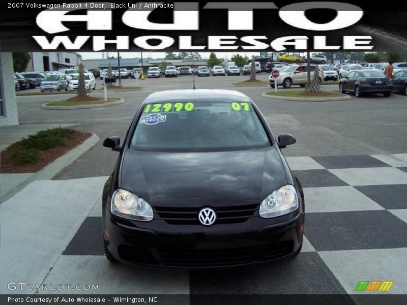 Black Uni / Anthracite 2007 Volkswagen Rabbit 4 Door