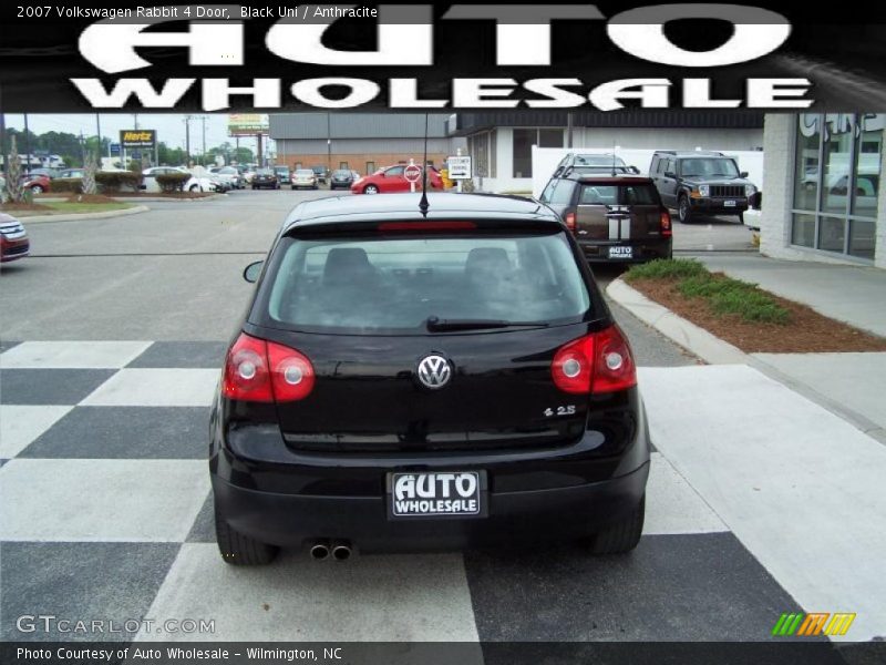 Black Uni / Anthracite 2007 Volkswagen Rabbit 4 Door