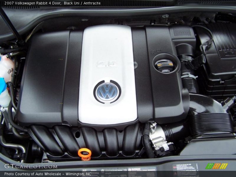 Black Uni / Anthracite 2007 Volkswagen Rabbit 4 Door