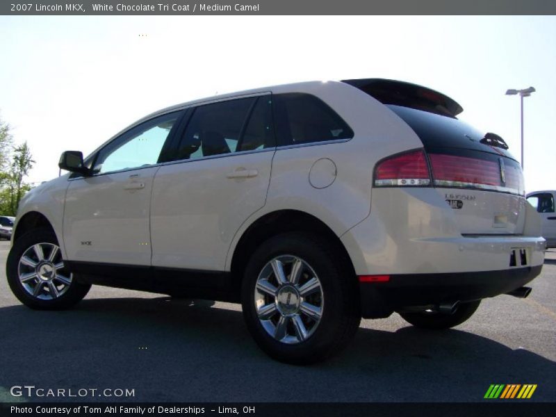 White Chocolate Tri Coat / Medium Camel 2007 Lincoln MKX