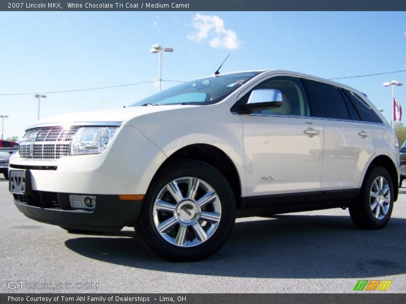 White Chocolate Tri Coat / Medium Camel 2007 Lincoln MKX