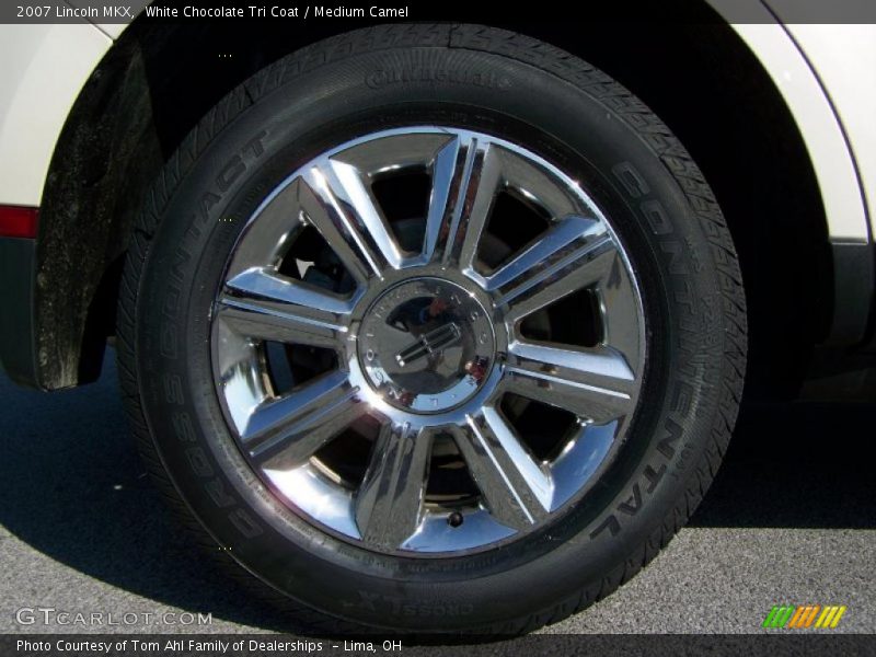 White Chocolate Tri Coat / Medium Camel 2007 Lincoln MKX