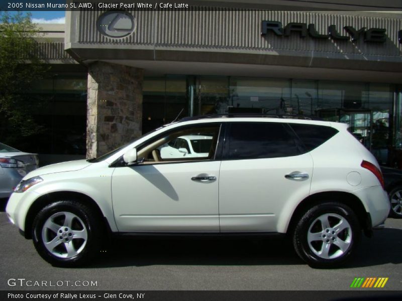 Glacier Pearl White / Cafe Latte 2005 Nissan Murano SL AWD