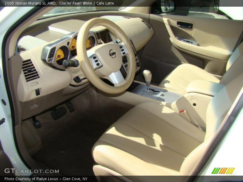 Glacier Pearl White / Cafe Latte 2005 Nissan Murano SL AWD
