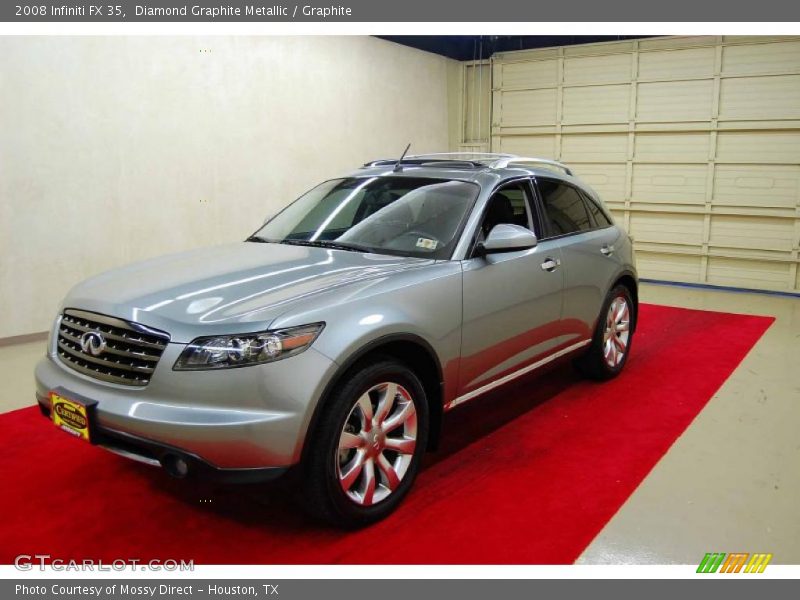 Diamond Graphite Metallic / Graphite 2008 Infiniti FX 35