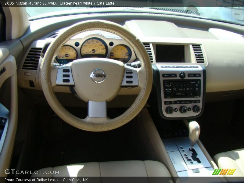 Glacier Pearl White / Cafe Latte 2005 Nissan Murano SL AWD