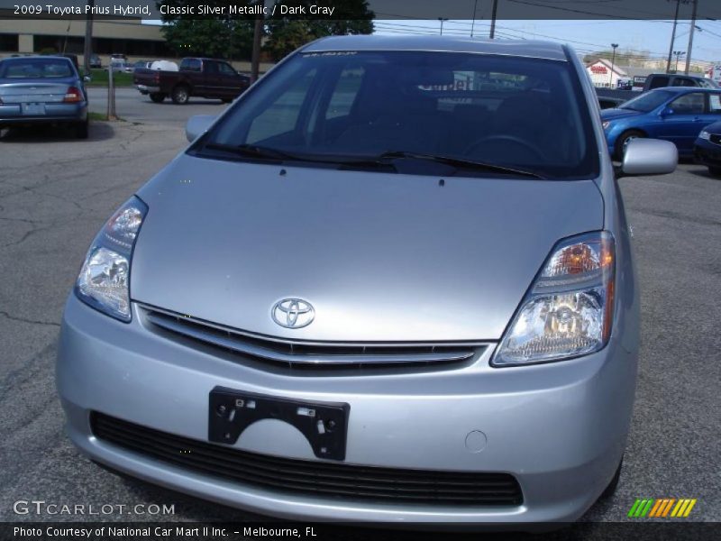 Classic Silver Metallic / Dark Gray 2009 Toyota Prius Hybrid