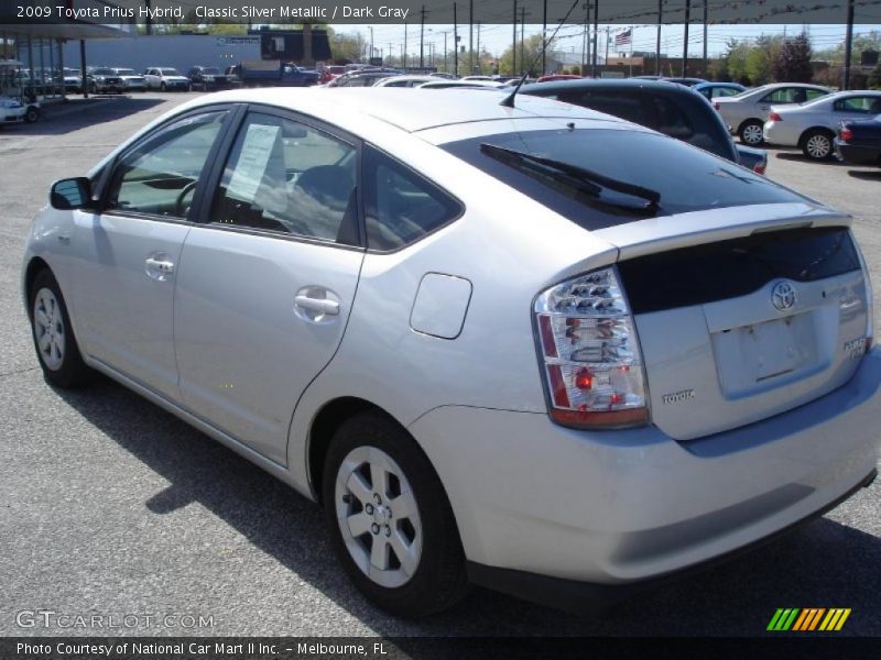 Classic Silver Metallic / Dark Gray 2009 Toyota Prius Hybrid