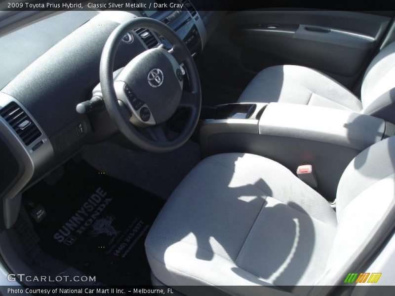 Classic Silver Metallic / Dark Gray 2009 Toyota Prius Hybrid