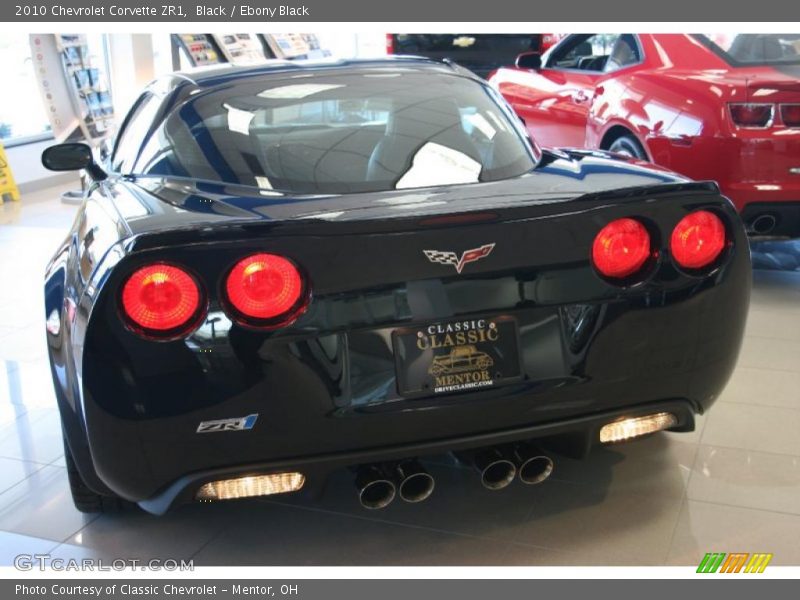 Black / Ebony Black 2010 Chevrolet Corvette ZR1